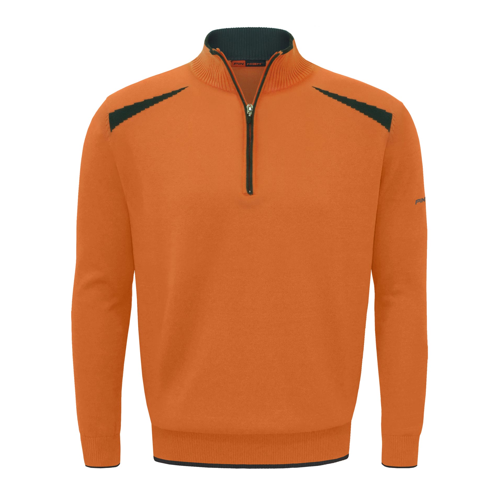 Orange-Charcoal-Grey