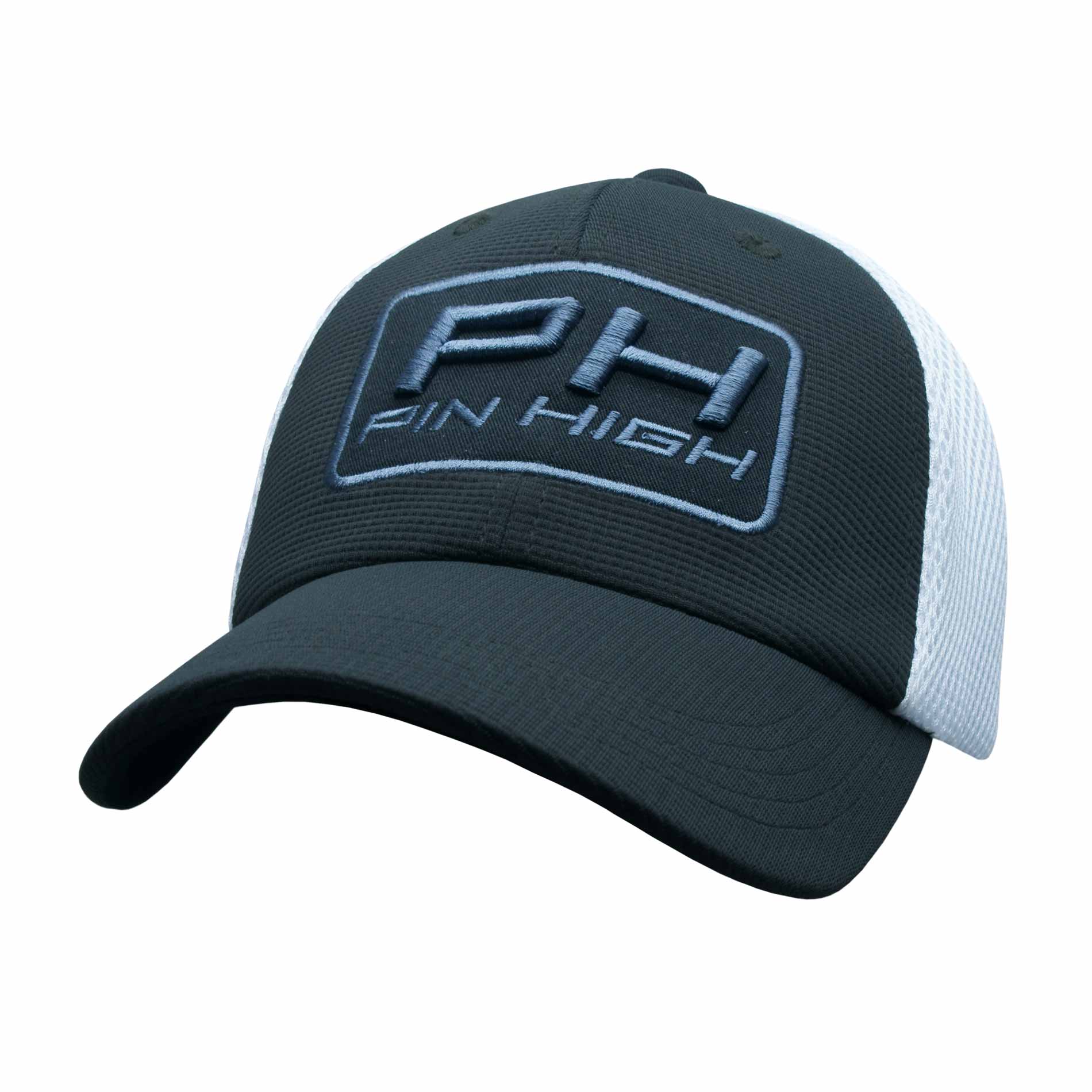 Black / White Mesh / Dark Shale